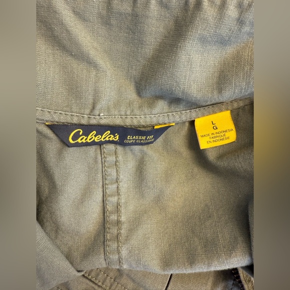 Cabela’s Safari Utility Outdoor Vest Size Large - Picture 3 of 8